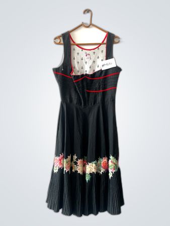 Black Floral Dress