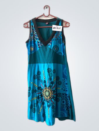Blue Floral Dress