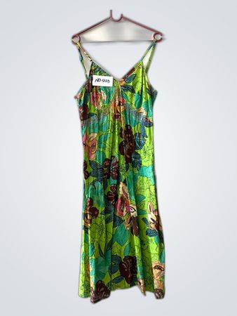 Floral Green Dress