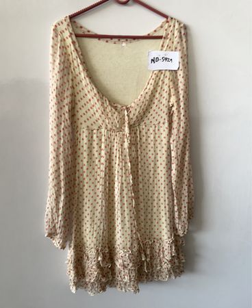 Blouse with Red Polka Dots