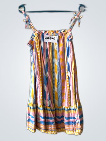Multicolored Striped Sundress