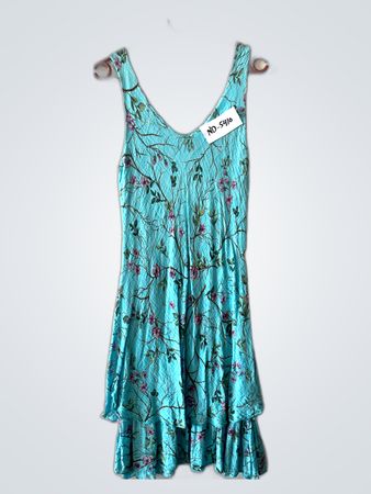 Blue Floral Dress