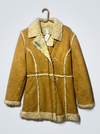 Shearling Lined Suede Jacket