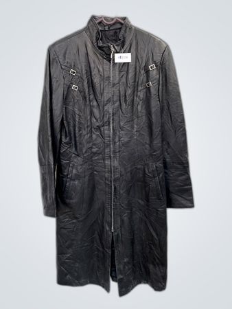 Black Leather Coat