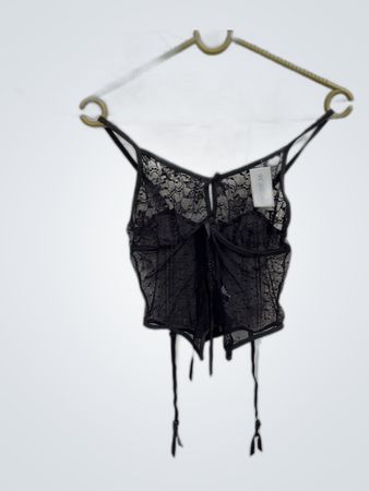 Black Lace Corset