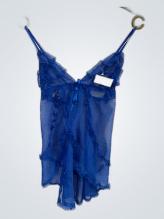 Blue Sheer Chemise