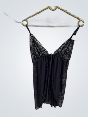 Black Lace Chemise