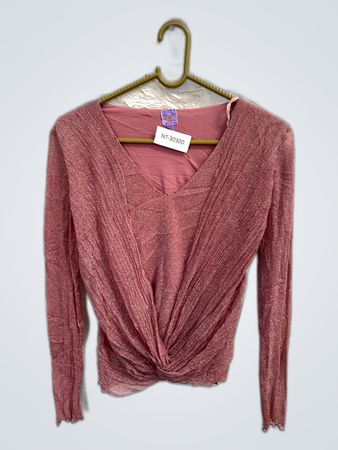 Pink Long Sleeve Top