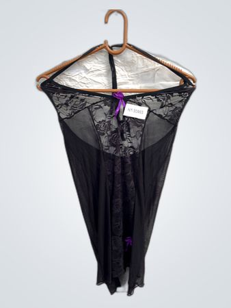 Black Lace Chemise