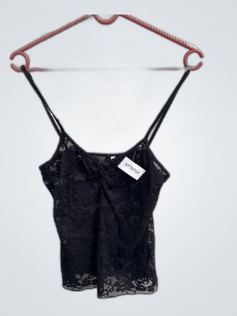 Black Lace Camisole