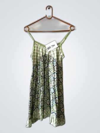 Green Patterned Dress