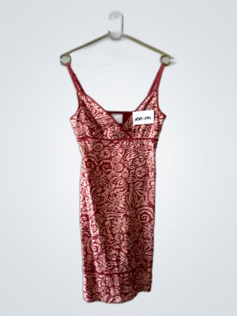 Red Floral Dress
