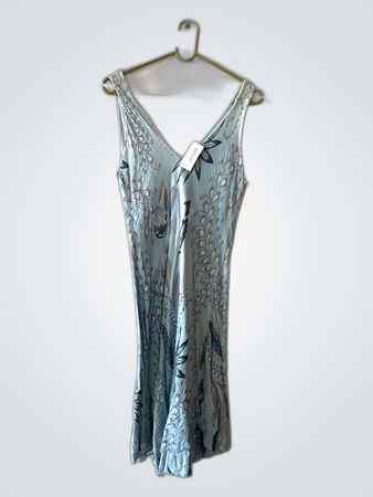 Blue Floral Dress