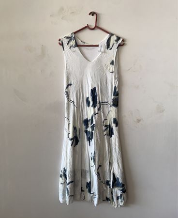 White Floral Dress