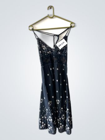 Black Floral Dress