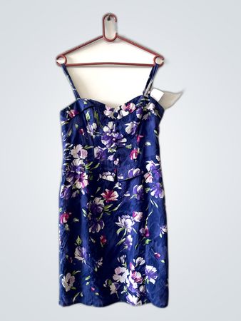 Vestido Floral Azul
