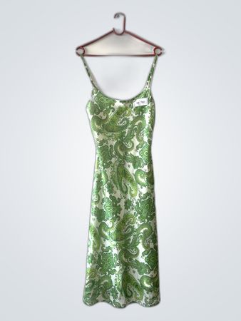 Urban Outfitters Green Paisley Dress