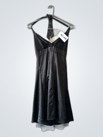 Black Satin Dress