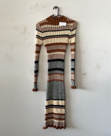 Long Sleeve Knit Dress