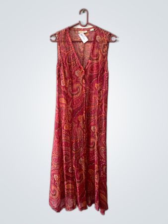 Long Paisley Dress