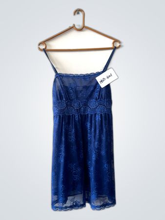 Blue Lace Camisole