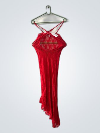 Red Lace Chemise