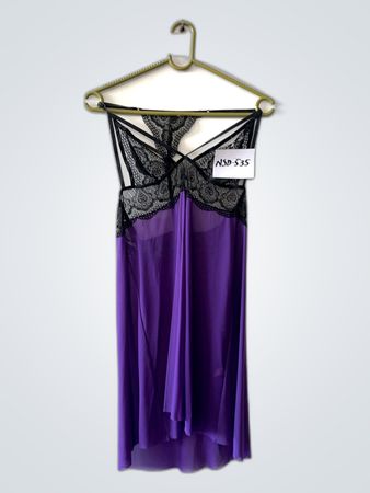 Purple Lace Dress