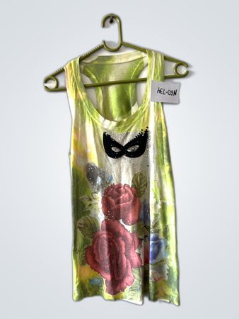 Green Floral Dress