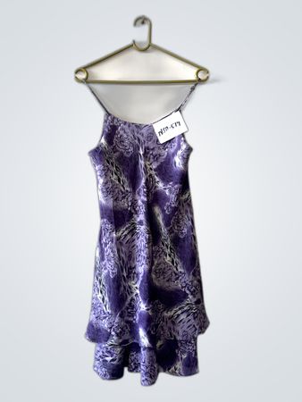 Purple Floral Dress