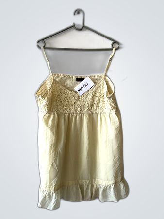 Women's Cream Lace Top