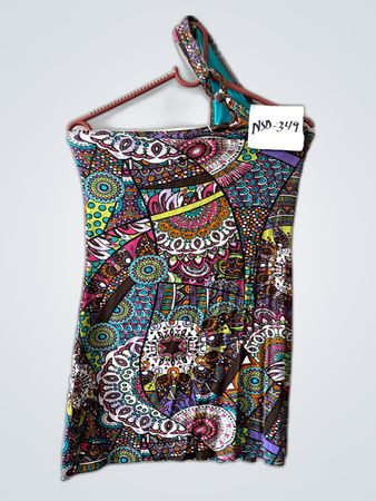 Multicolored Paisley Dress