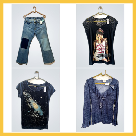 Basic Jeans+Tops Set(FV 187)