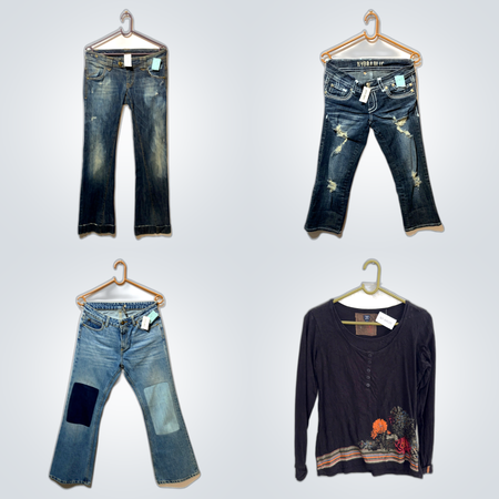 Pastel Top +Jeans Collection (FV-153)