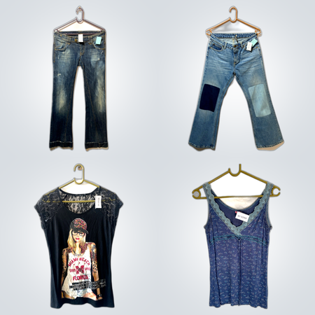 Basic Jeans+Tops Set(FV 187)