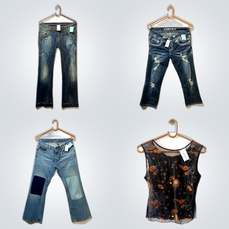 Pastel Jeans +Tops Collection(FV 193)