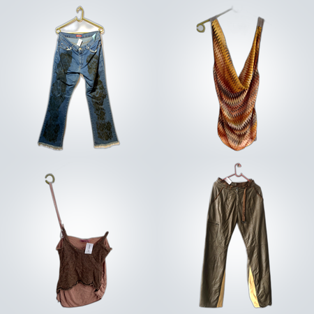 Striped Jeans+Tops Pack(FV 377)