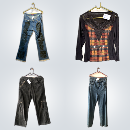 Vintage Style Tops+Jeans Set (FV 144)