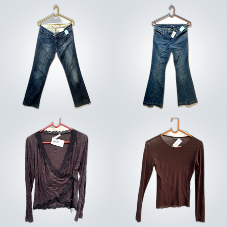 Neutral Tops + Jeans Bundle (FV 126)