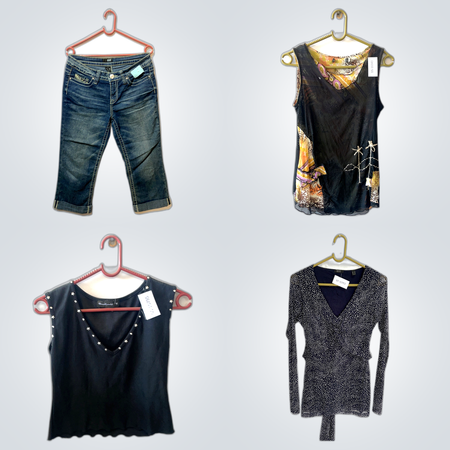 Soft Fabric Jeans+Tops Collection(FV 208)