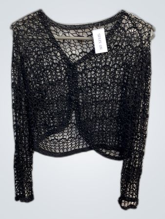 Crochet Long Sleeve Top