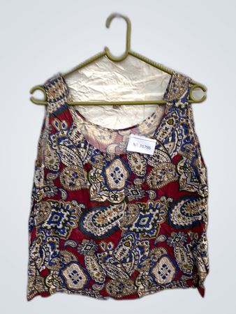 Blouse with Paisley Pattern