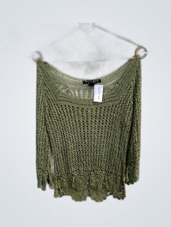 Bette & Sung Green Knit Cardigan