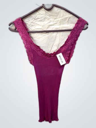 Pink Lace Bodysuit