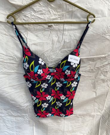 Floral Pattern Bra Top