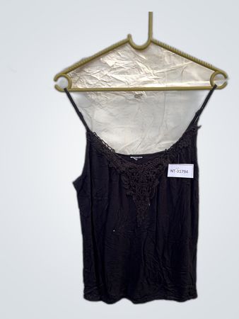 Black Lace Trim Camisole
