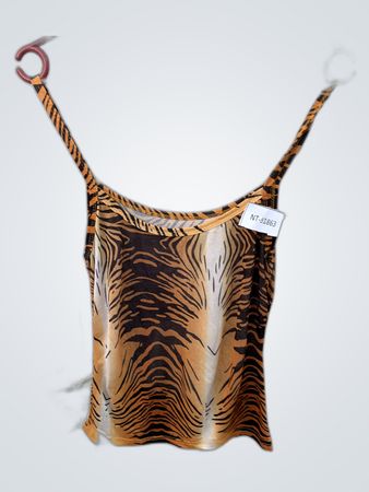 Zebra Print Tank Top
