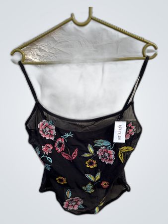 Sheer Floral Top