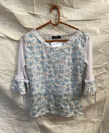 Blouse with Floral Pattern