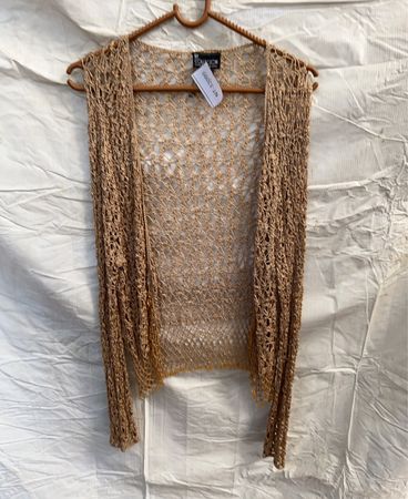 NY COLLECTION Crochet Vest