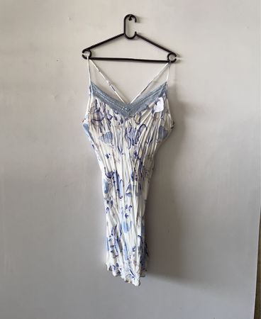 Blue Floral Dress